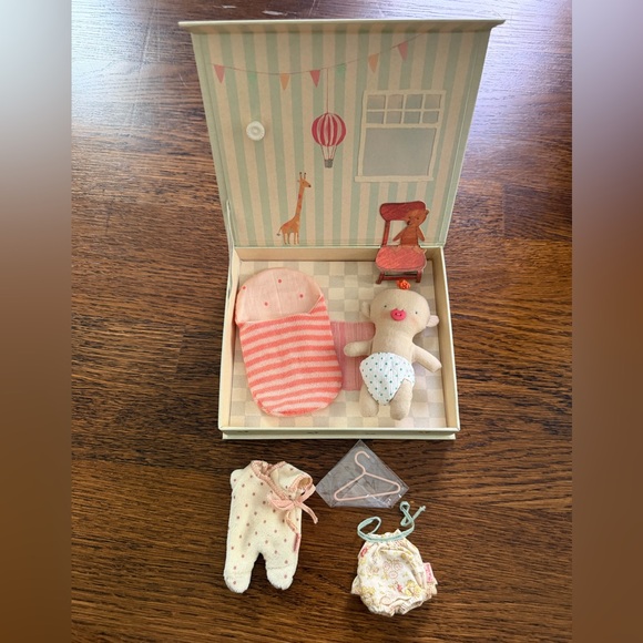 NIB Maileg Baby Ginger Room Play Set - Picture 4 of 7